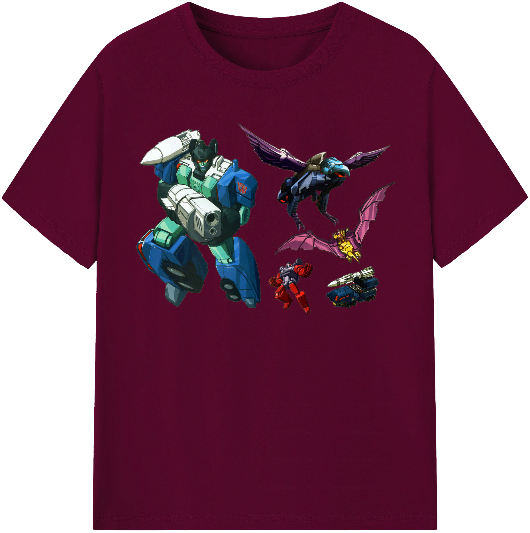 （画像用）  レディースカジュアルプリントTシャツ（綿100％）